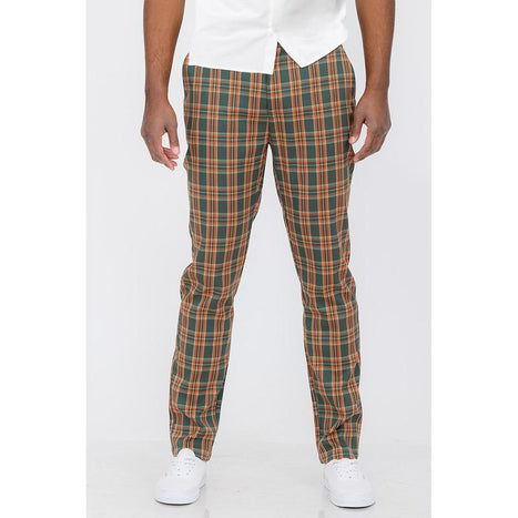 Weiv Plaid Trouser Pants