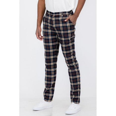 Weiv Plaid Trouser Pants