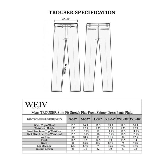 Weiv Plaid Trouser Pants