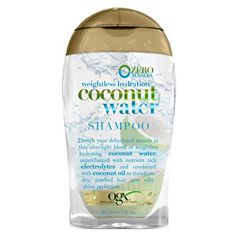 OGX OGX Weightless Hydration Coconut Water Hair Shampoo, 3 Oz Shampoo
