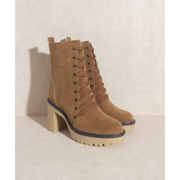 Oasis Society Jenna - Platform Military Boots