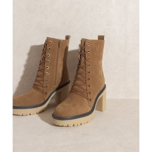 Oasis Society Jenna - Platform Military Boots