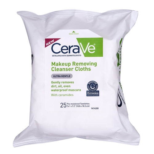 CeraVe CeraVe Cleanser Cloths, Makeup Removing, Ultra Gentle Makeup