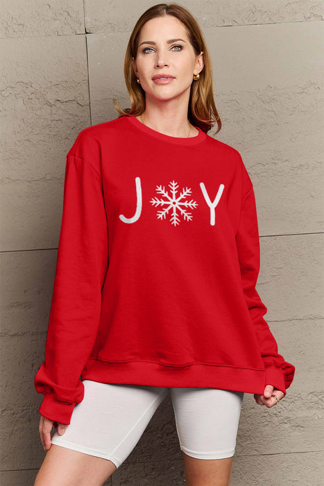 Simply Love Graphic Long Sleeve Sweatshirt