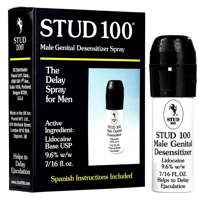 Stud 100 Stud 100 Male Genital Desensitizer Spray 0.44 Oz Breath Spray