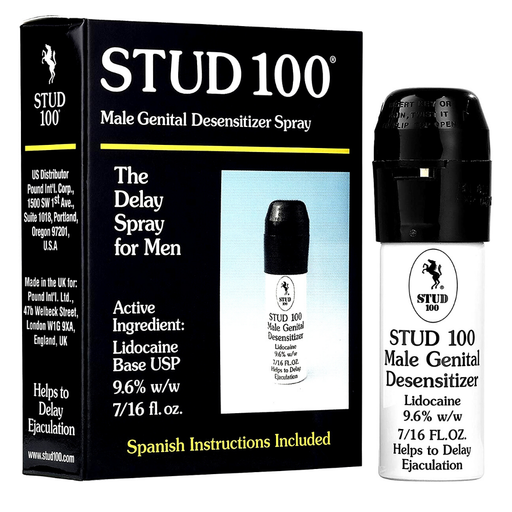 Stud 100 Stud 100 Male Genital Desensitizer Spray 0.44 Oz Breath Spray