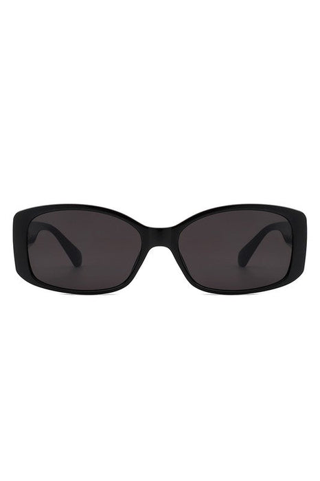 Rectangular Narrow Fashion Square Sunglasses