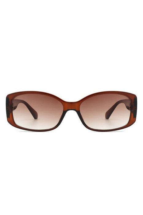 Rectangular Narrow Fashion Square Sunglasses