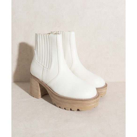 Oasis Society Aubrey - Platform Paneled Boots