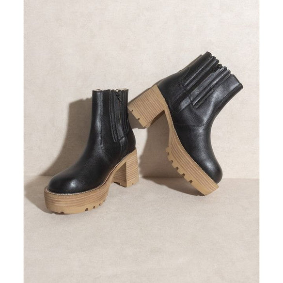 Oasis Society Aubrey - Platform Paneled Boots