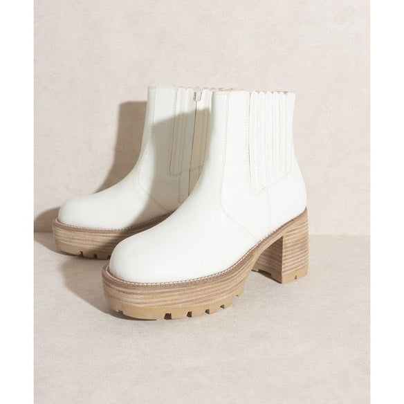 Oasis Society Aubrey - Platform Paneled Boots