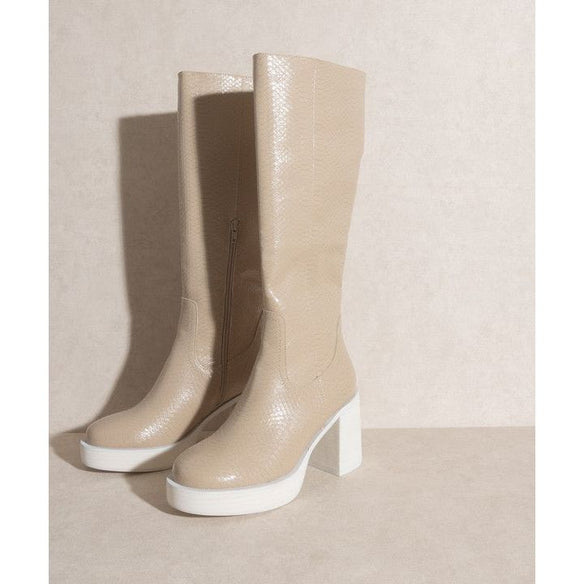 Oasis Society Juniper - Platform Knee-High Boots