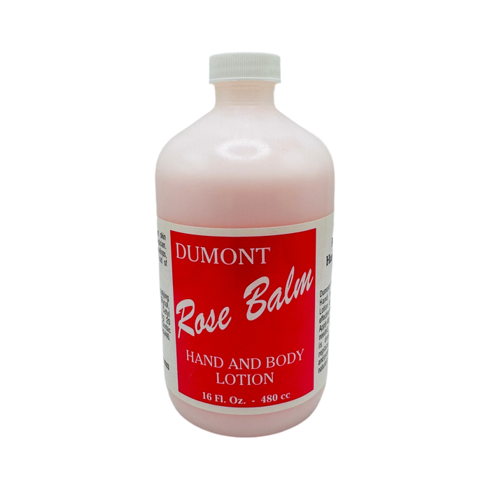 Dumont Rose Balm Hand and Body Lotion 16 Oz