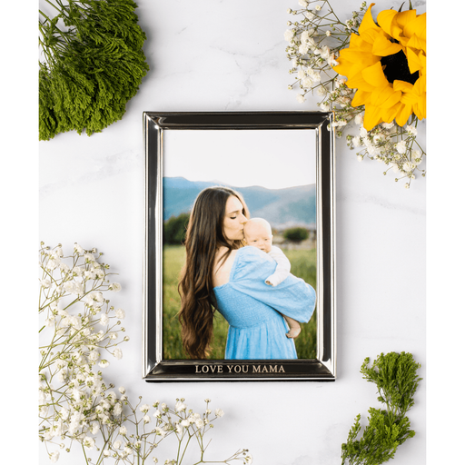 Sunflower Motherhood Love You Mama Picture Frame Photo Frame
