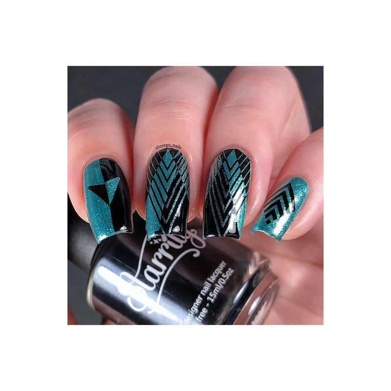 UberChic Beauty Art Deco Elegance Stamping Plate