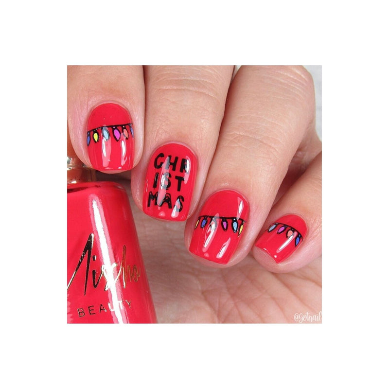 UberChic Beauty Happy Christmas, (Christmas-04) Stamping Plate