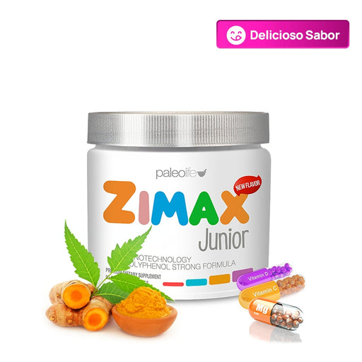 Paleolife Zimax® Junior (De 4 A 16 Años) For Kids Zimax Junior ¡ANTIOXIDANTE NATURAL NUEVO!