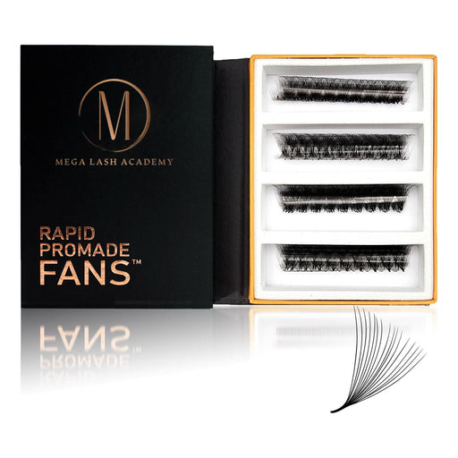 Mega Lash Academy - 16D Mix Rapid Promade Fans® - 500 Fans 0.05oz.