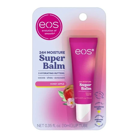 eos Eos 24HR Moisture Super Balm- Honey Apple Lip Sleeping Mask 0.35 fl oz 1 Pack Lip Balms