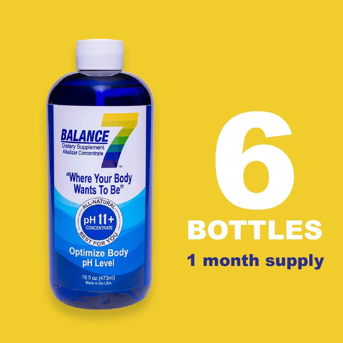 Balance 7 - Bottle 6 Pack (1 Month Supply) 16oz