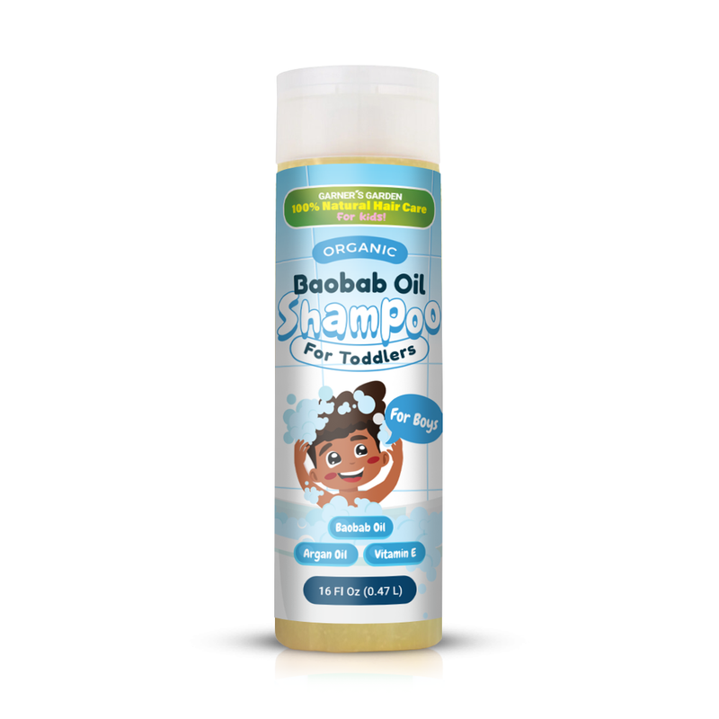 Garner's Garden Organic Baobab Oil Toddler Shampoo Baby Care