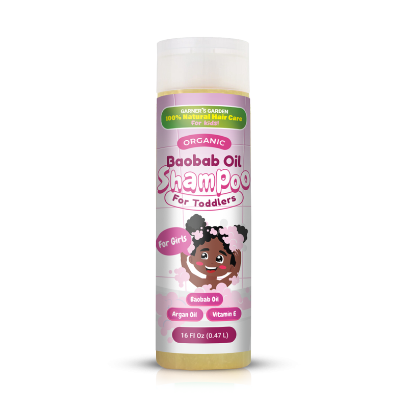 Garner's Garden Organic Baobab Oil Toddler Shampoo Baby Care