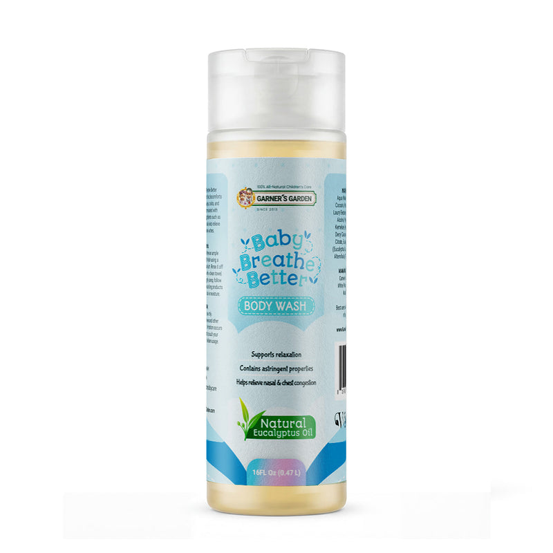 Garner's Garden Breathe Better Baby Wash Body Wash