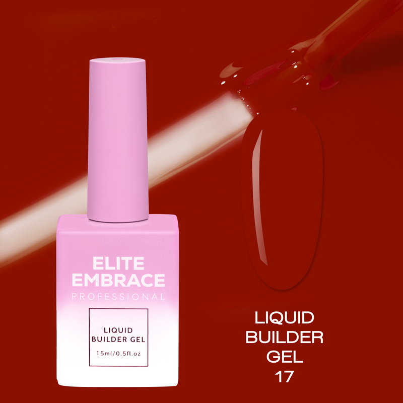 nbmsupply ELITE EMBRACE Professional Liquid Builder Gel 17 15ml ELBG1715