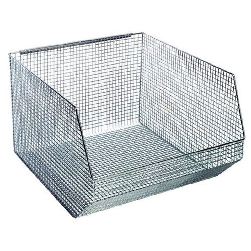 Quantum Storage Systems Quantum Storage Systems Chrome Wire Mesh Stack & Hang Bins Storage & Organization