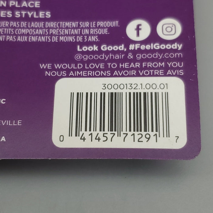 Paywut - Goody 3 Sets Of 75! Ouchless Fine Hair Elastics 225 Ct Clear 3000132 (New)
