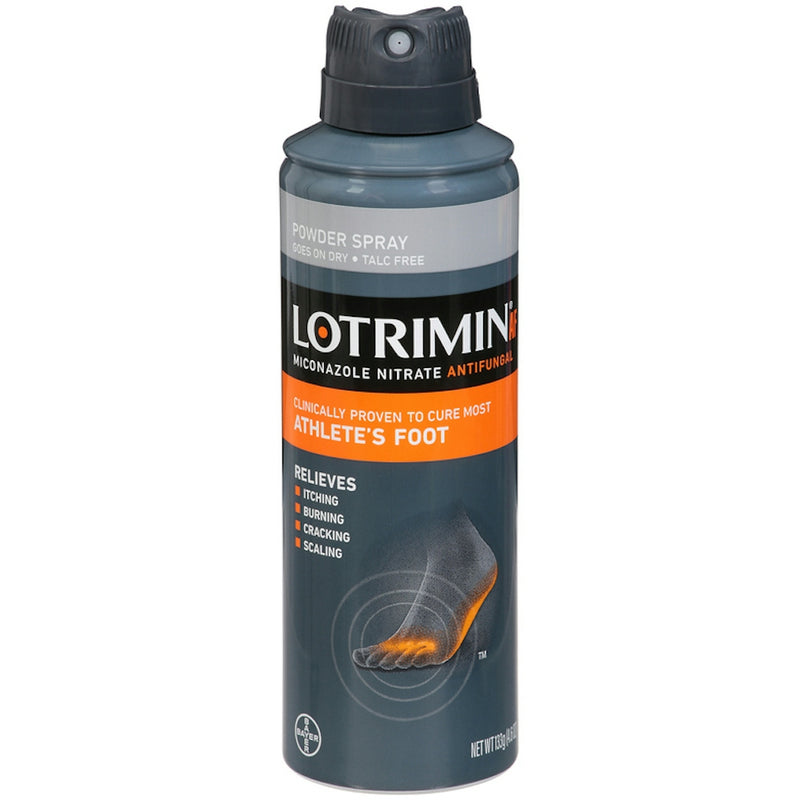 Lotrimin Lotrimin Powder Spray, Miconazole Nitrate Antifungal, Athlete's Foot Foot Care