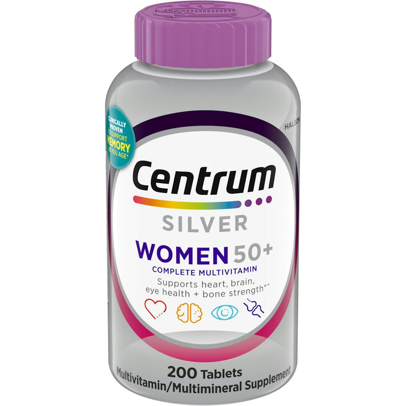 Centrum Centrum® Silver® Women 50+ Multivitamin / Multimineral Supplement Vitamins & Supplements
