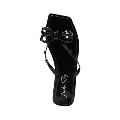 RETTA BOW THONG FLATS