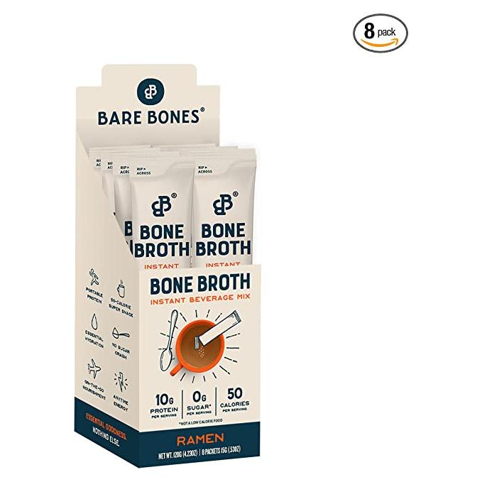 Bare Bones Broth - Bone Brth Ramen Instant Stks (Pack of 8) 2.21 Oz