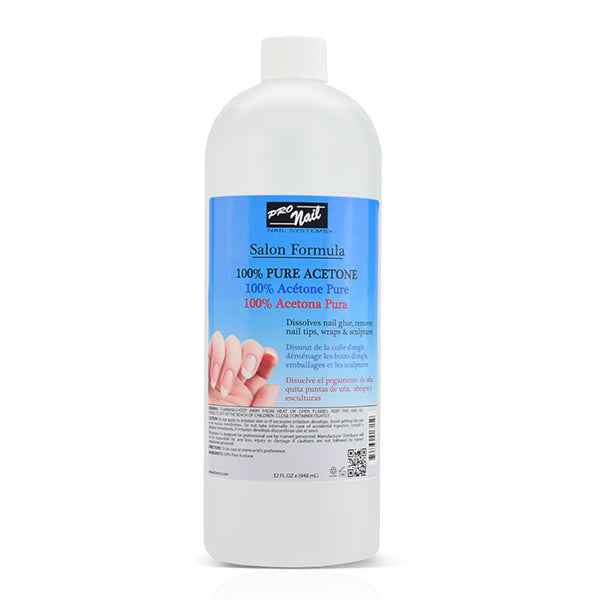 Mill's Beauty Supply Pro Nail 100% Pure Acetone Nail Polish Remover