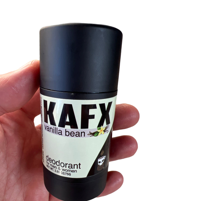 KAFX Body Vanilla Bean Coffee-Infused Natural Deodorant – Warm, Rich, & Safe for All Deodorant