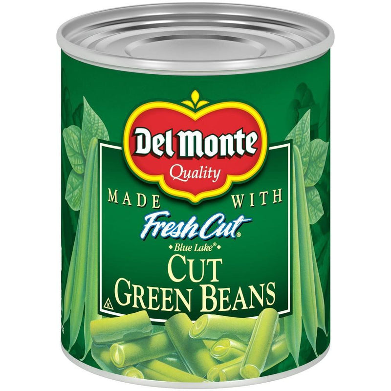 Del Monte Del Monte Blue Lake Cut Green Beans 8 Oz. Can Soups & Broths Gray