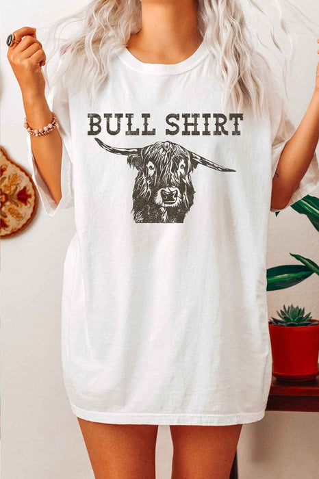 BULL SHIRT T-SHIRT PLUS SIZE