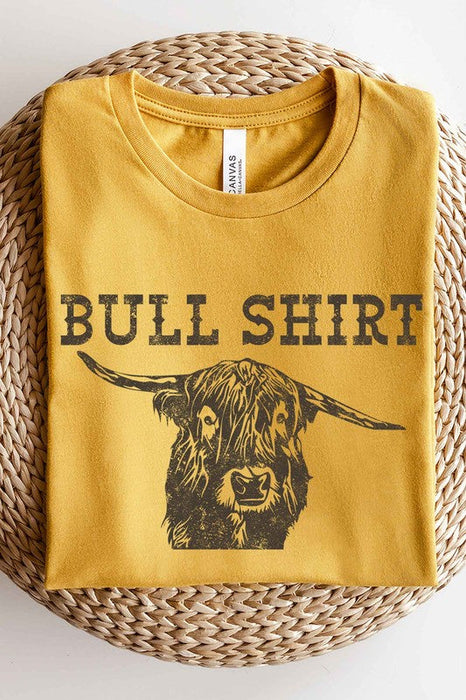 BULL SHIRT GRAPHIC T-SHIRT