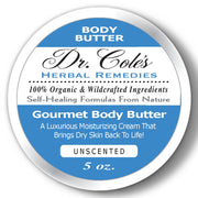 COLEHERBALS LLC 33 - Dr. Cole's Gourmet Body Butter - Unscented Herbal