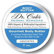 COLEHERBALS 33 - Dr. Cole's Gourmet Body Butter - Unscented Herbal