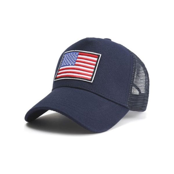 American Flag Unisex Trucker Hat