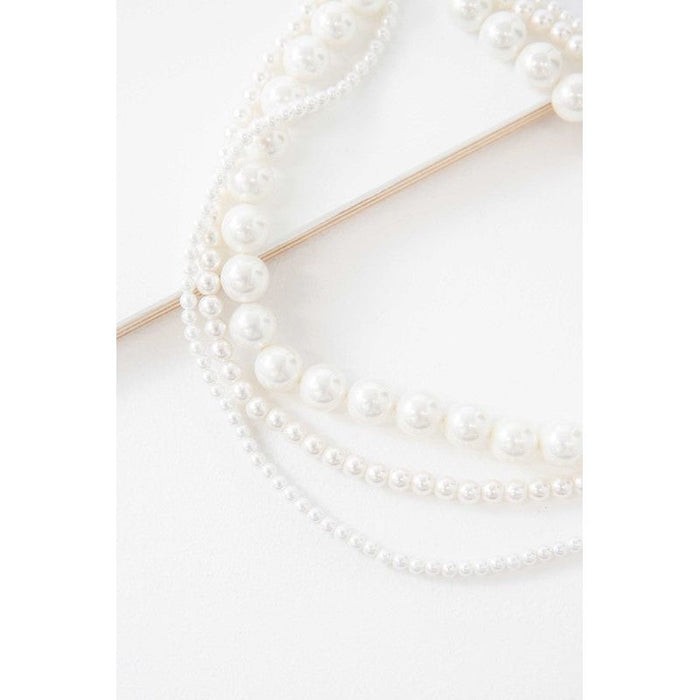 Layered Pearl Necklace