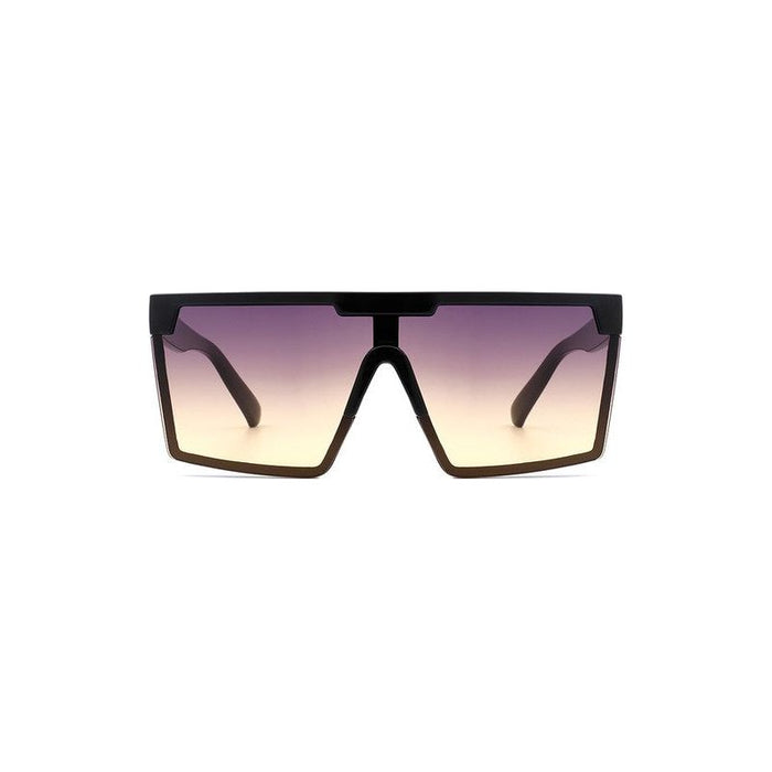 Oversize Square Flat Top Fashion Women Sunglasses