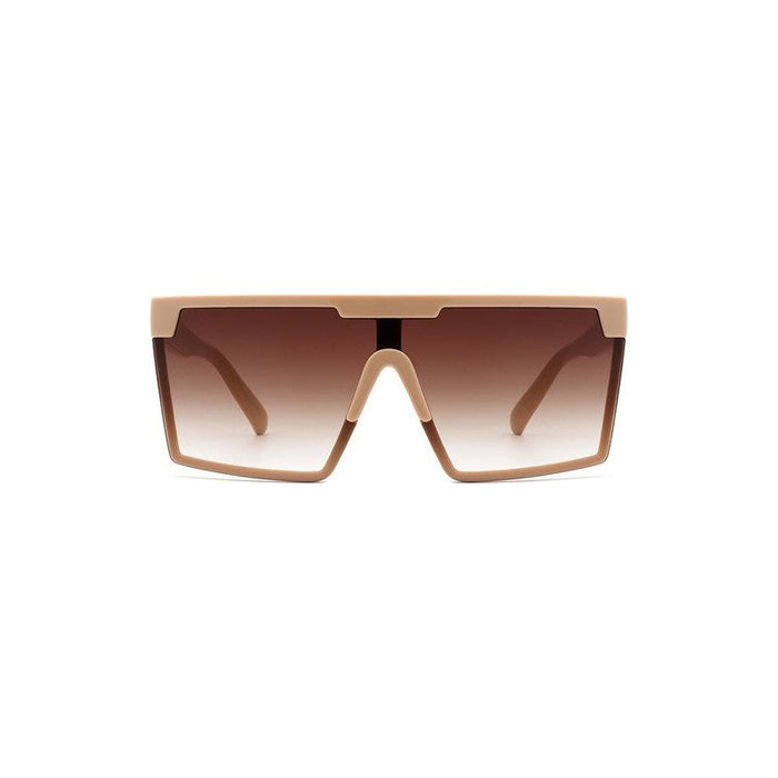 Oversize Square Flat Top Fashion Women Sunglasses