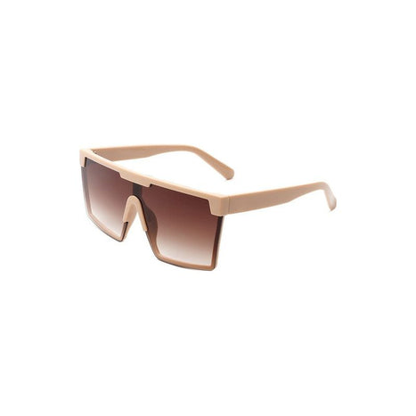 Oversize Square Flat Top Fashion Women Sunglasses