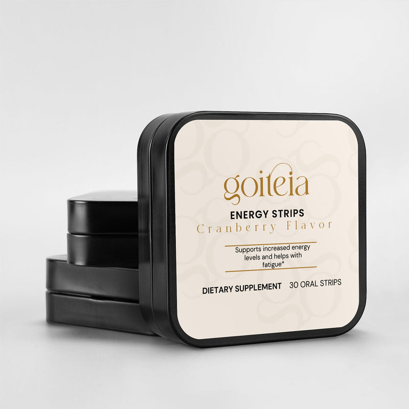 Goiteia Goiteia Energy Strips 30 Oral Strips Energy Vitamins