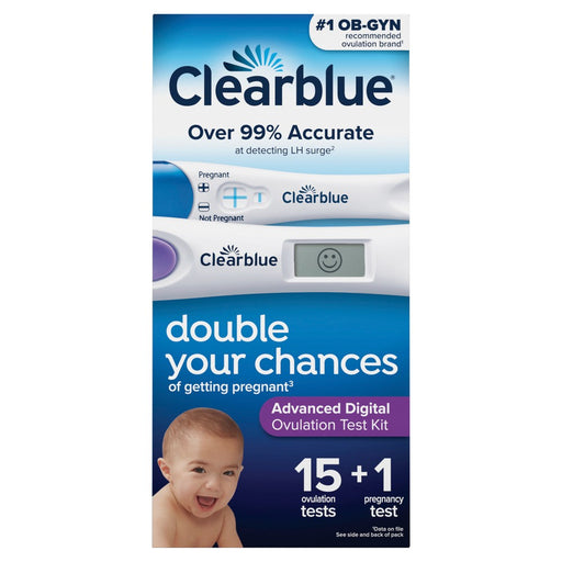 Clearblue Clearblue Advanced Digital Ovulation Test Kit Ovulation Tests