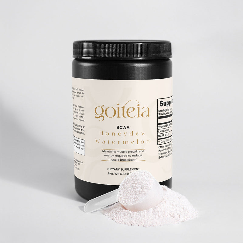 Goiteia Goiteia BCAA Post Workout Powder (Honeydew/Watermelon) 0.64lb (292g) Amino Acids & Blends