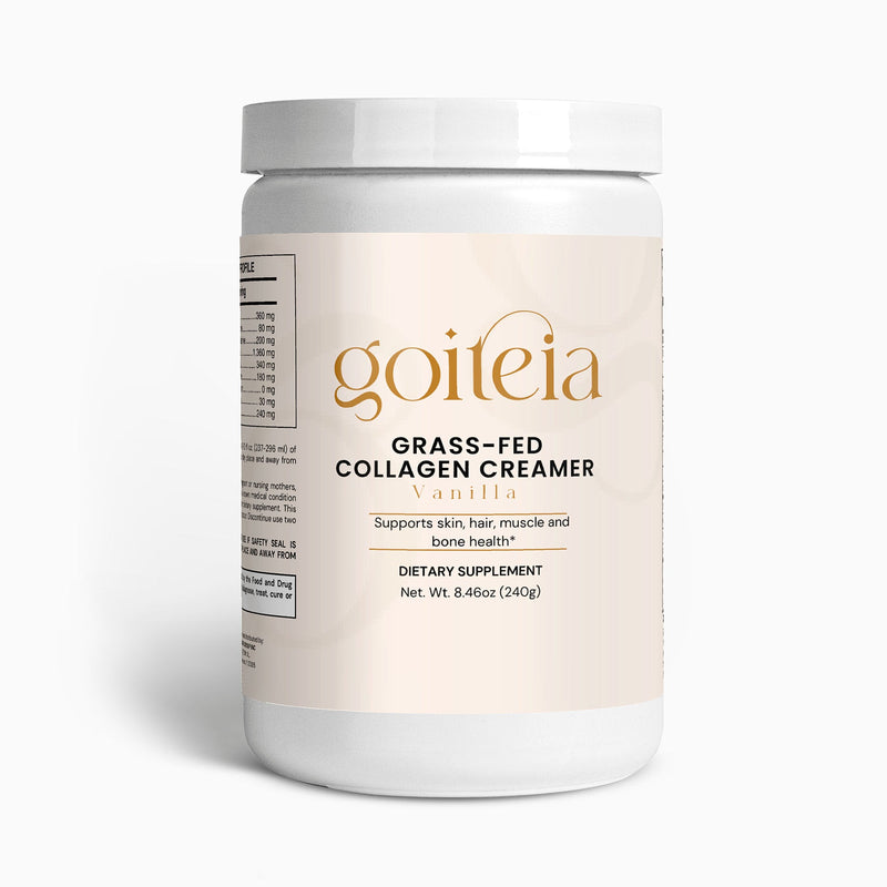Goiteia Goiteia Grass-Fed Collagen Creamer (Vanilla) 8.46 Oz (240g) Proteins & Blends